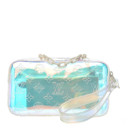 Louis Vuitton PVC Monogram Pochette Volga Iridescent Prism 1 of 10