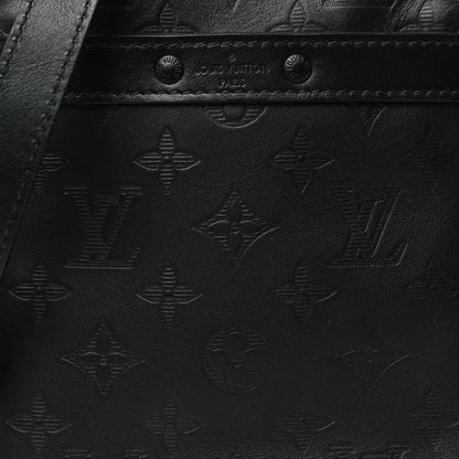 Louis Vuitton Calfskin Monogram Shadow Danube PM Black 7 of 9