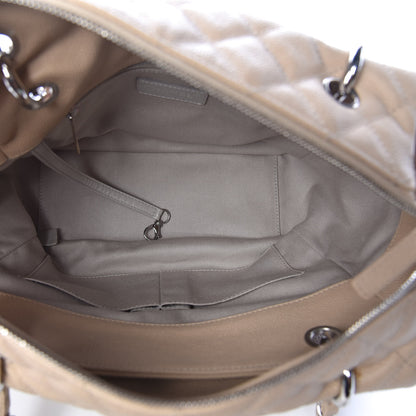 Chanel Caviar Quilted Easy Zip Tote Beige 5 of 11