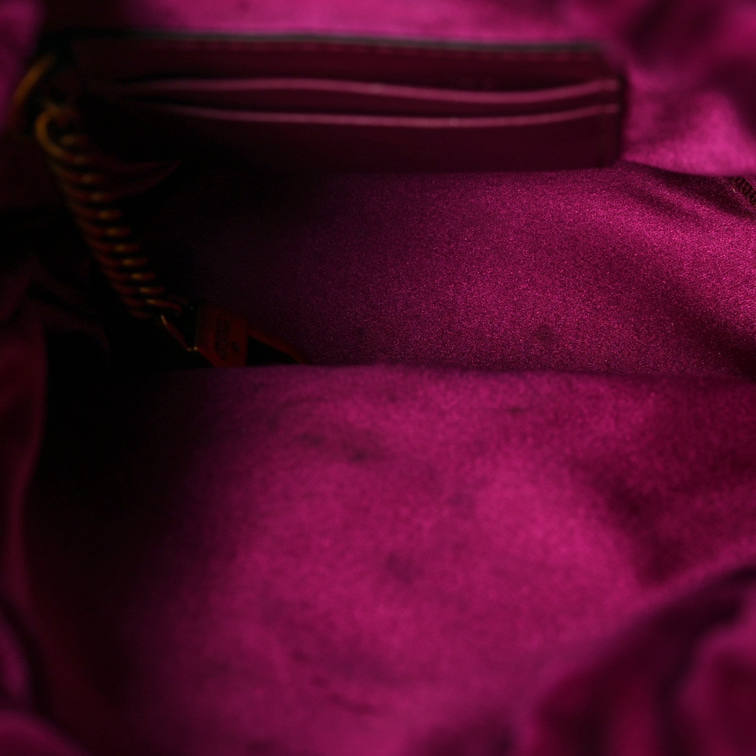 Gucci Velvet Matelasse GG Marmont Bucket Bag Light Raspberry Rose 6 of 8
