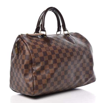 Louis Vuitton Damier Ebene Speedy 30 3 of 10