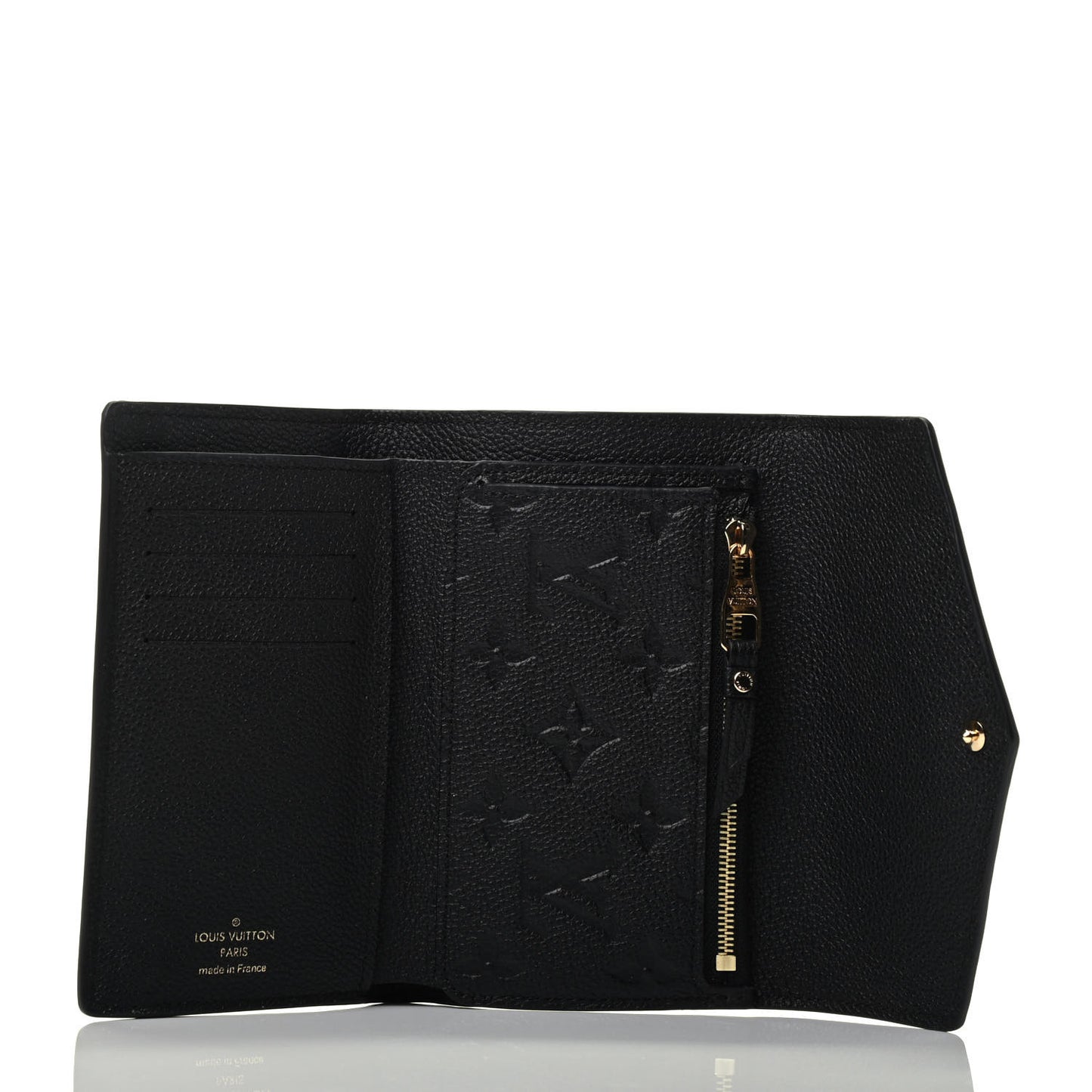 Empreinte Compact Curieuse Wallet Black