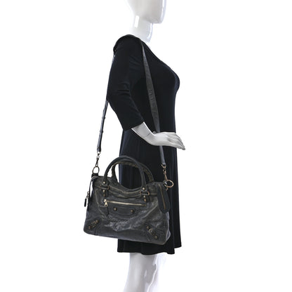 Balenciaga Agneau Giant 12 Gold Hardware Town Gris Tarmac 2 of 26