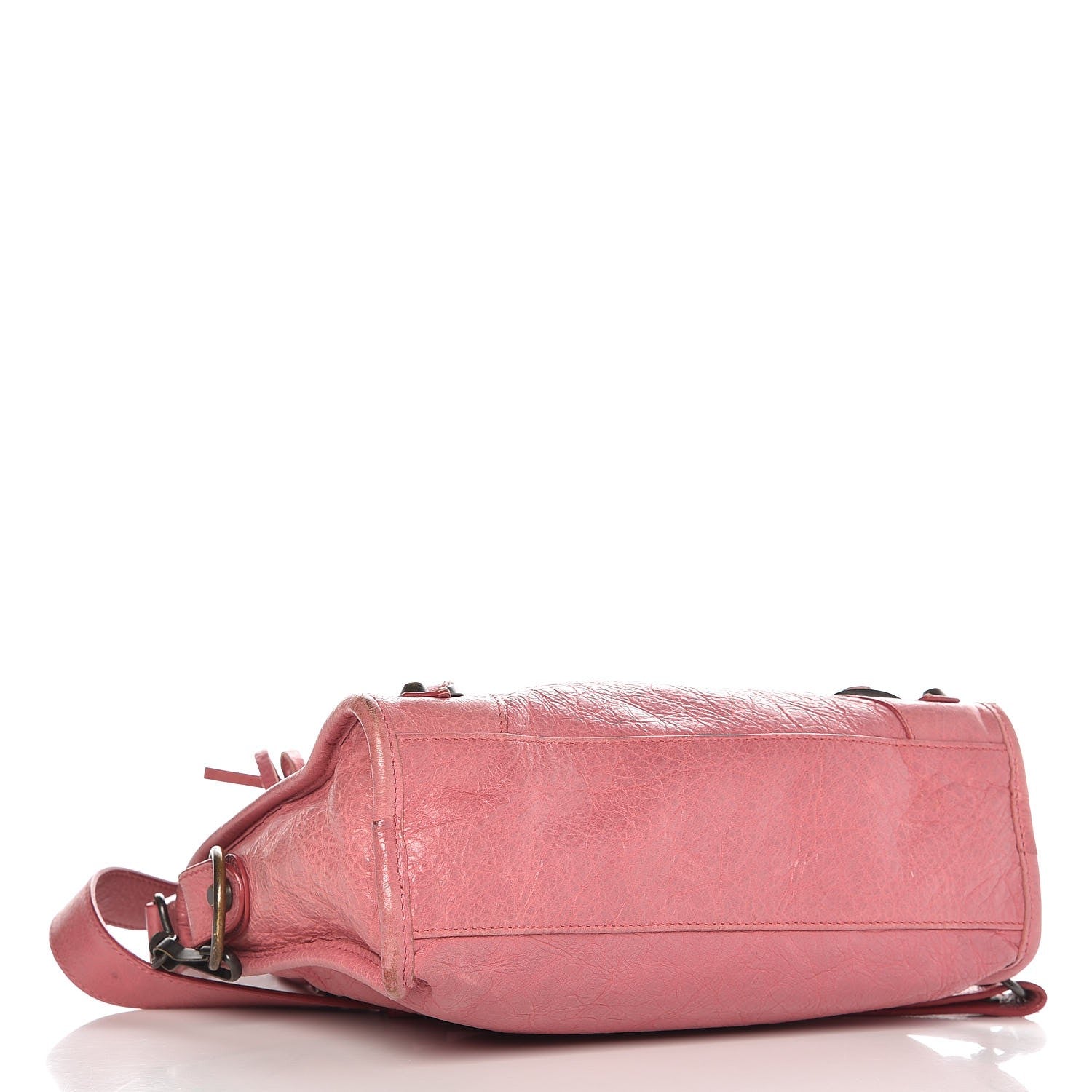 Balenciaga Agneau Classic Hardware Mini City Rose Bombon Raspberry 5 of 17