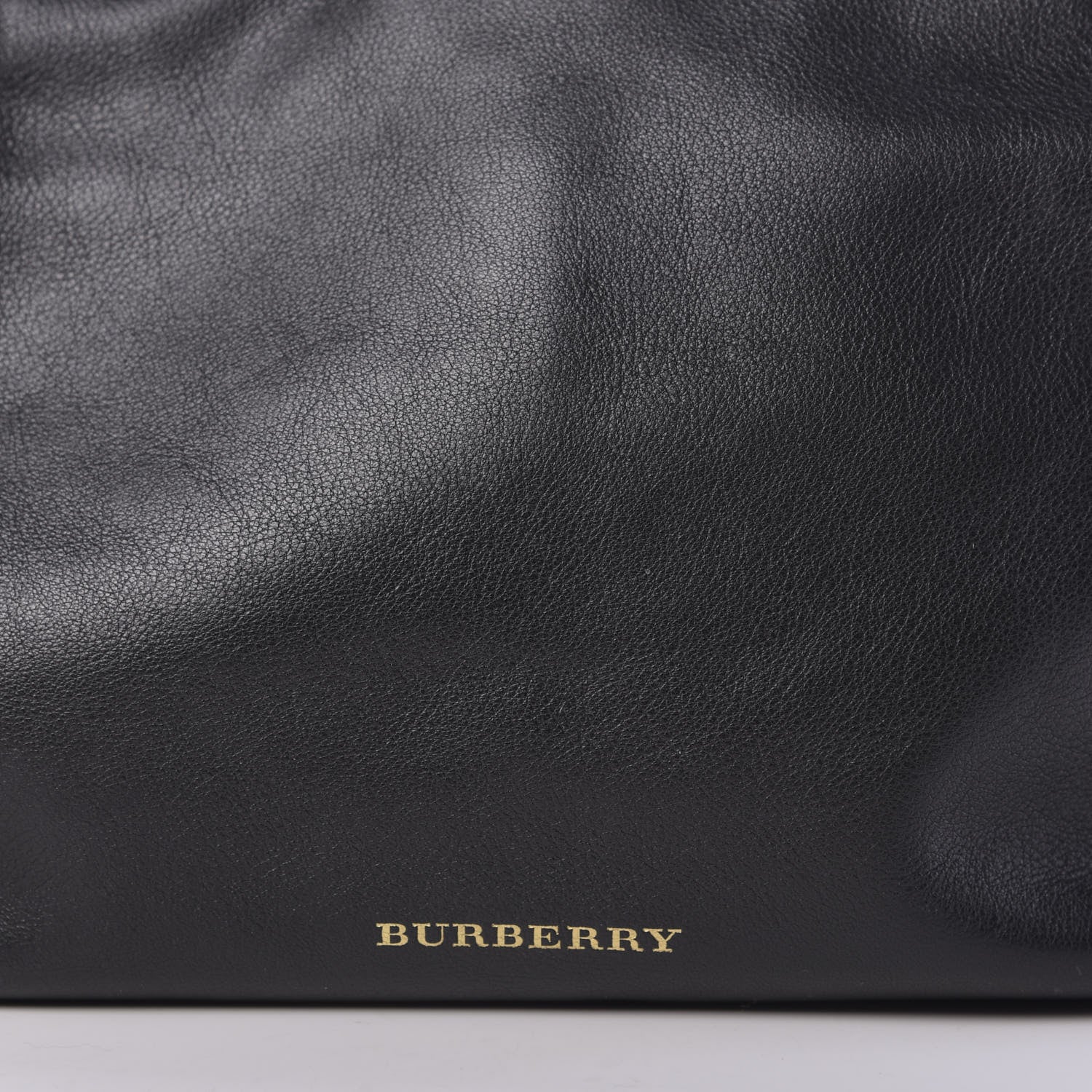 Burberry Smooth Calfskin Medium Banner Tote Black 9 of 9