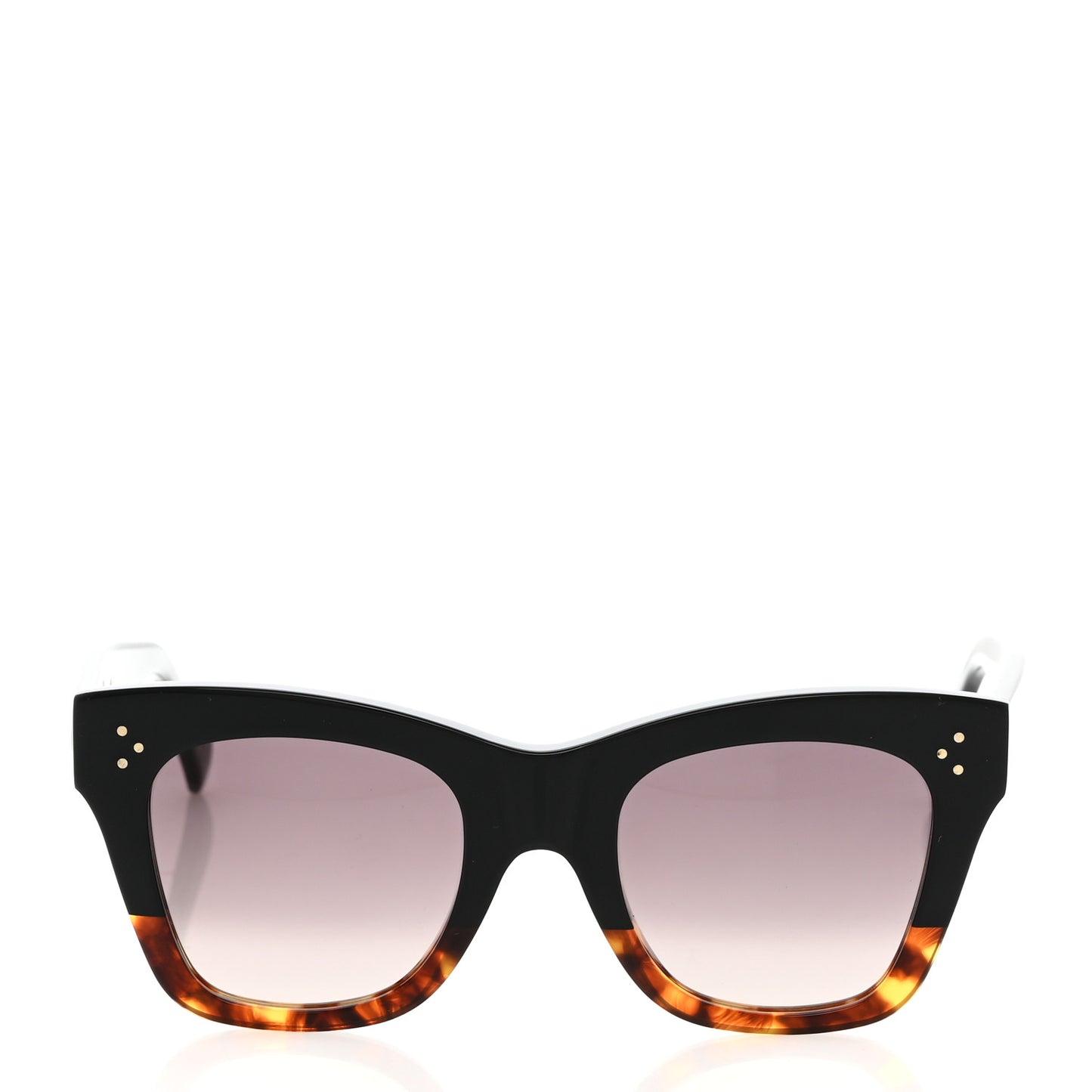 Acetate Polarized Cat Eye Sunglasses CL4004IN Havana Black