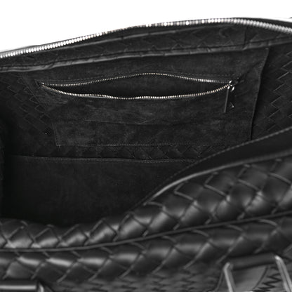 Bottega Veneta Nappa Intrecciato Duffle Bag Black 6 of 11