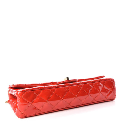 Chanel Patent Quilted 2.55 Reissue East West Clutch Red 4 of 14