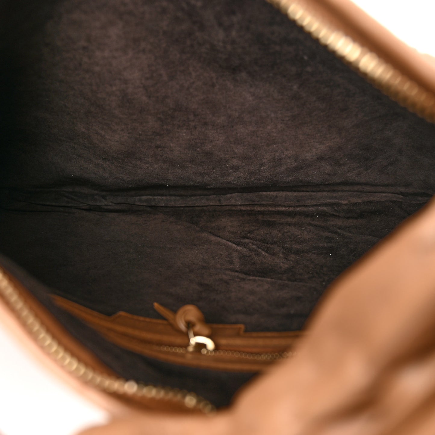 Nappa Intrecciato Embossed Medium Veneta Hobo Camel