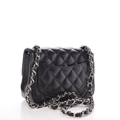 Chanel Caviar Quilted Mini Square Flap Black 3 of 8