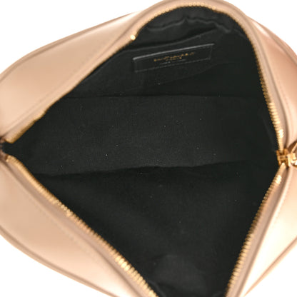 Saint Laurent Calfskin Matelasse Monogram Lou Camera Bag Dark Beige 4 of 10