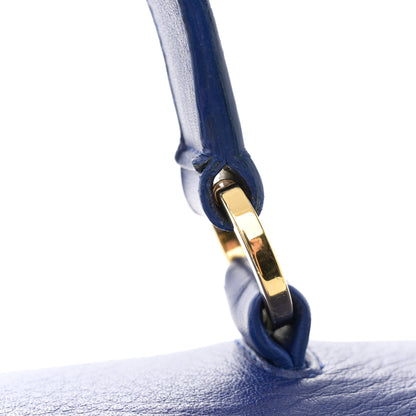 Saint Laurent Calfskin Canvas Medium Muse Two Blue 13 of 13