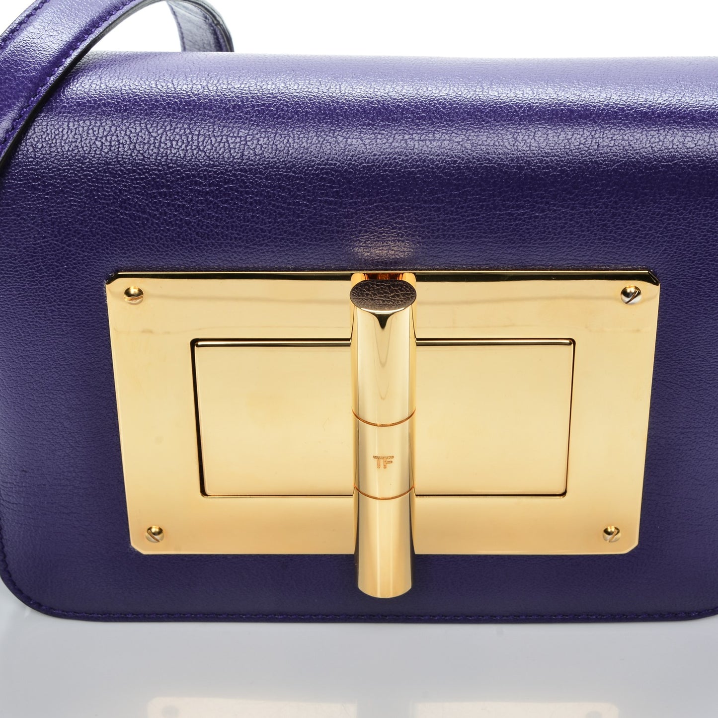 Calfskin Natalia Medium Bag Purple