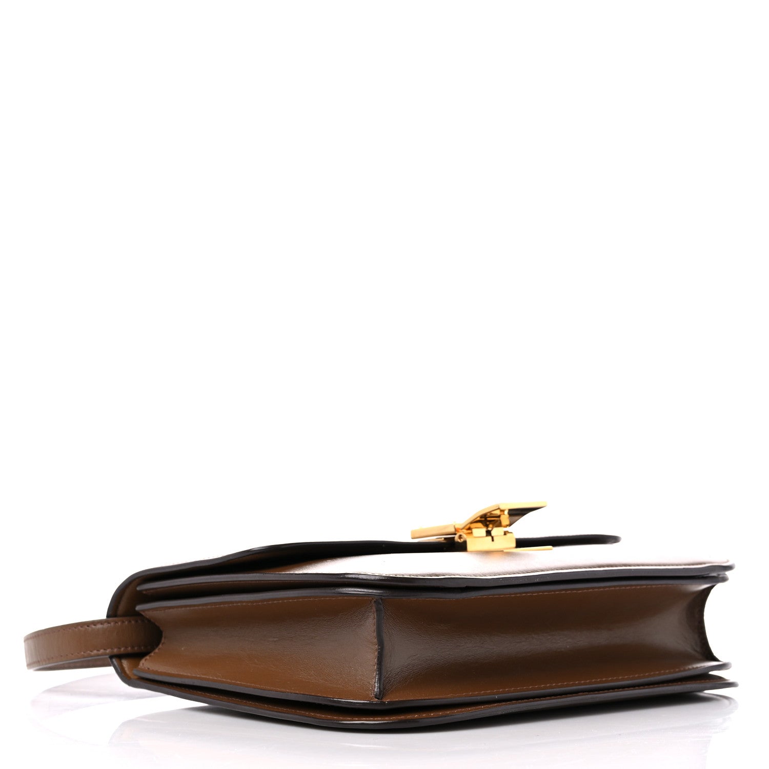 Celine Box Calfskin Medium Classic Box Flap Bag Camel 4 of 18