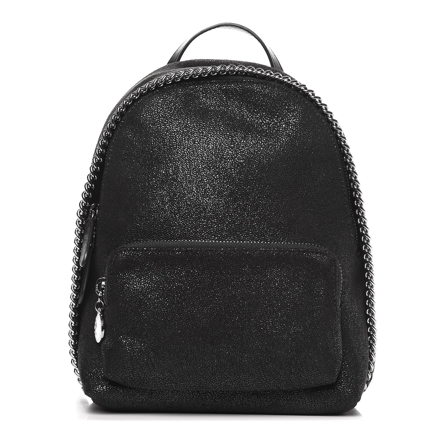 Shaggy Deer Mini Falabella Backpack Black