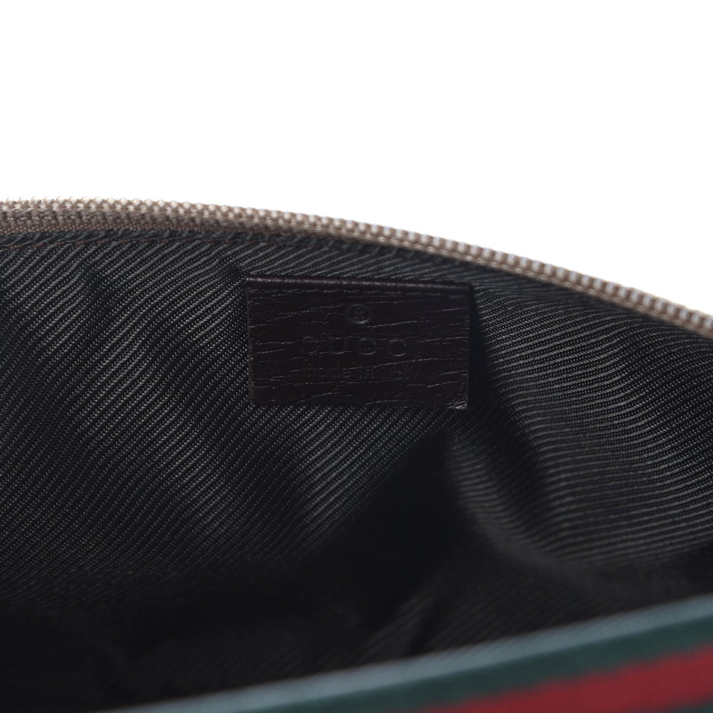 Monogram Web Boat Pochette Brown