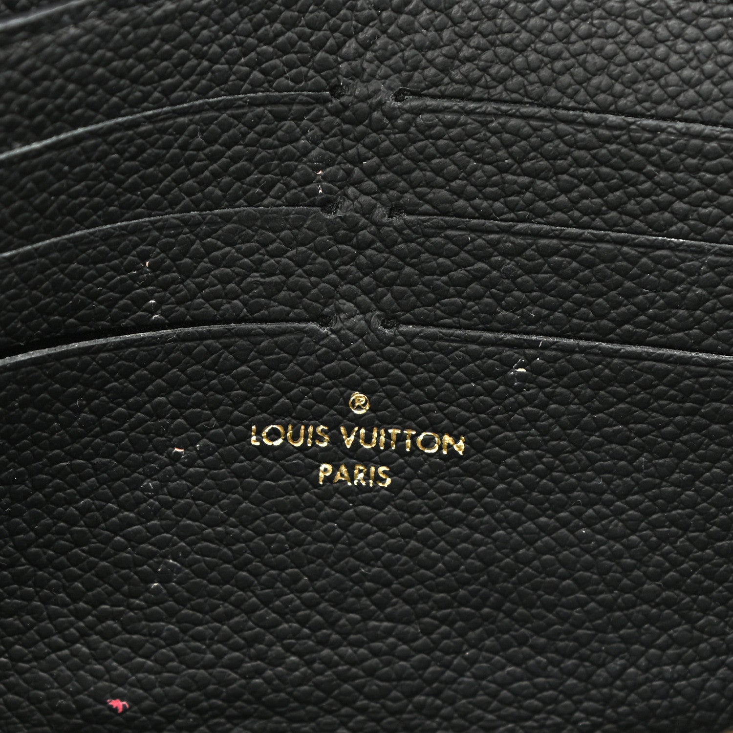 Louis Vuitton Empreinte Vavin Chain Wallet Black 6 of 13