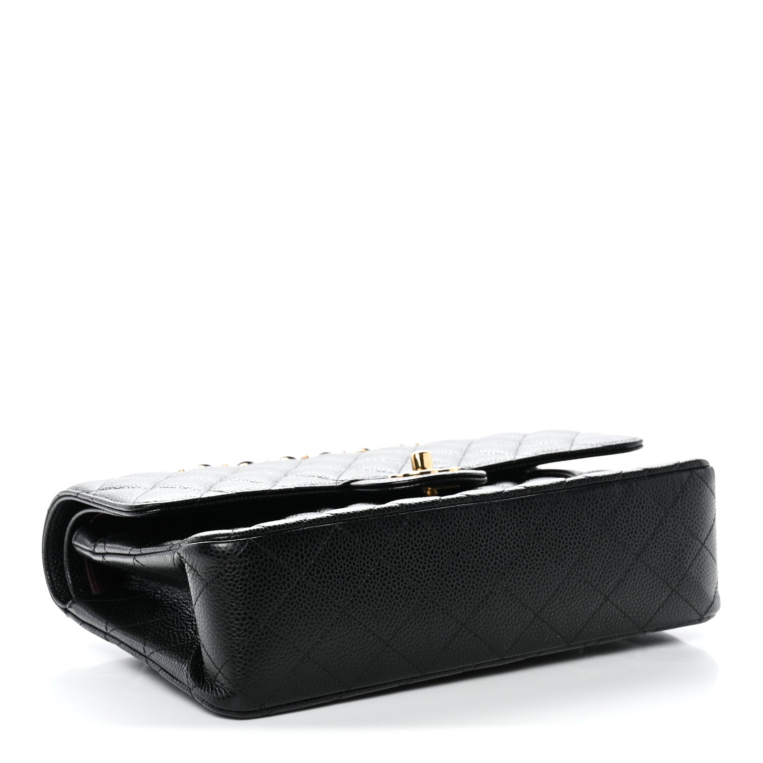 Chanel Caviar Quilted Medium Double Flap Black 4 of 13