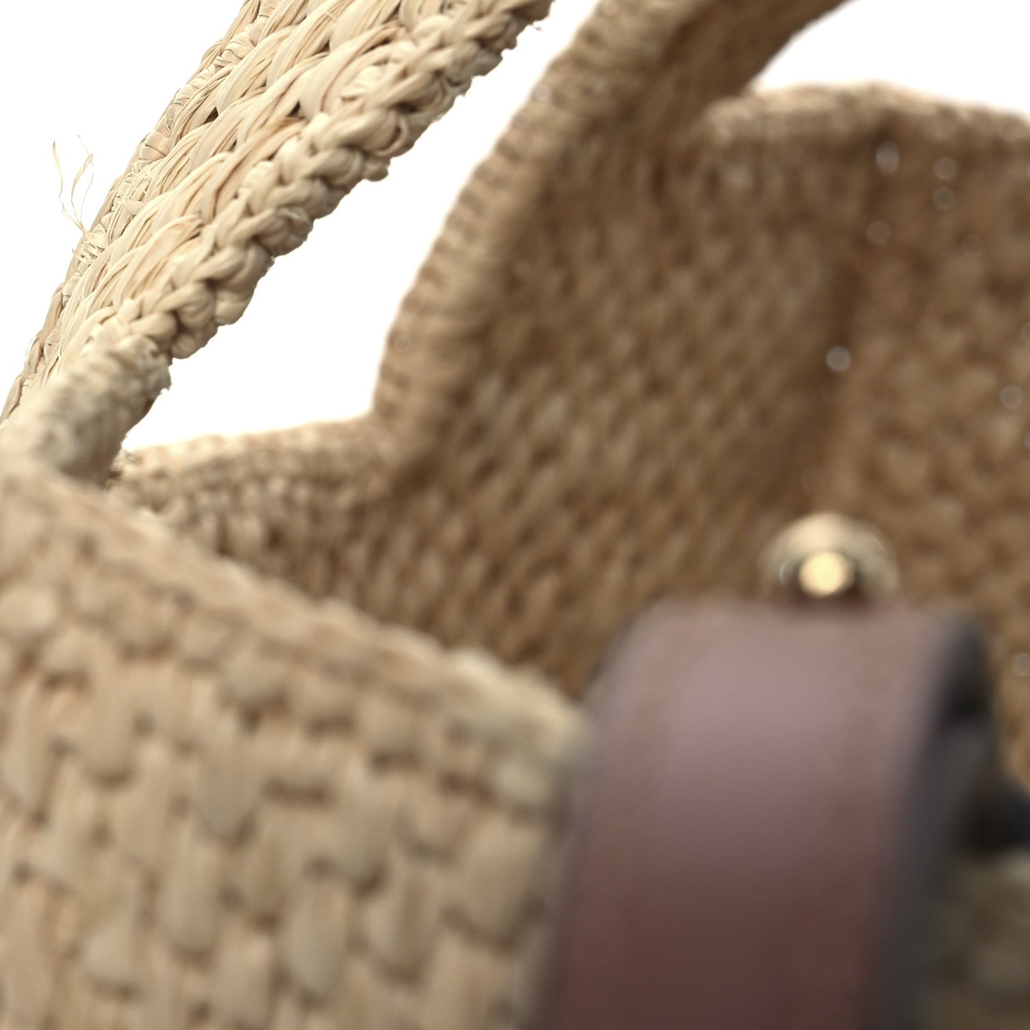 Loewe X PAULA'S IBIZA Raffia Font Tote Natural Tan 10 of 12