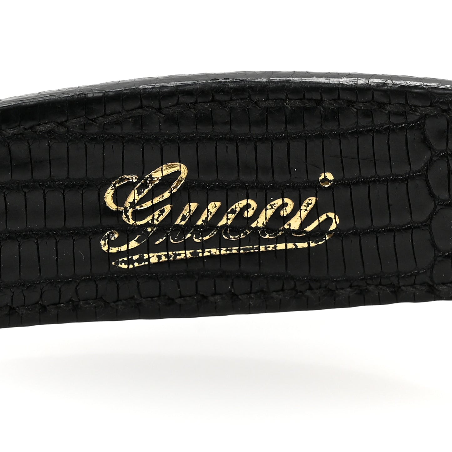 Lizard Rabbit Fur Jackie O Hobo Black