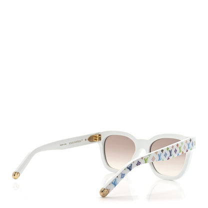 Louis Vuitton LV X TM Acetate My Monogram Sunglasses Z2725W White Multicolor 4 of 7