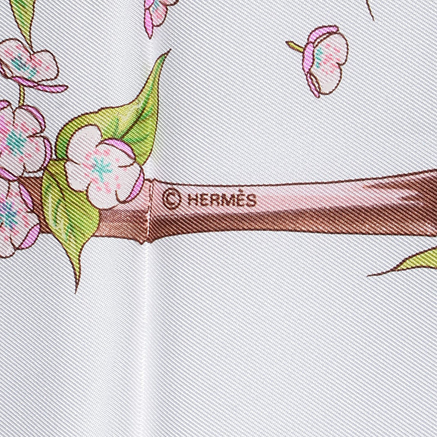 Hermes Silk Serenite Scarf 90 4 of 7
