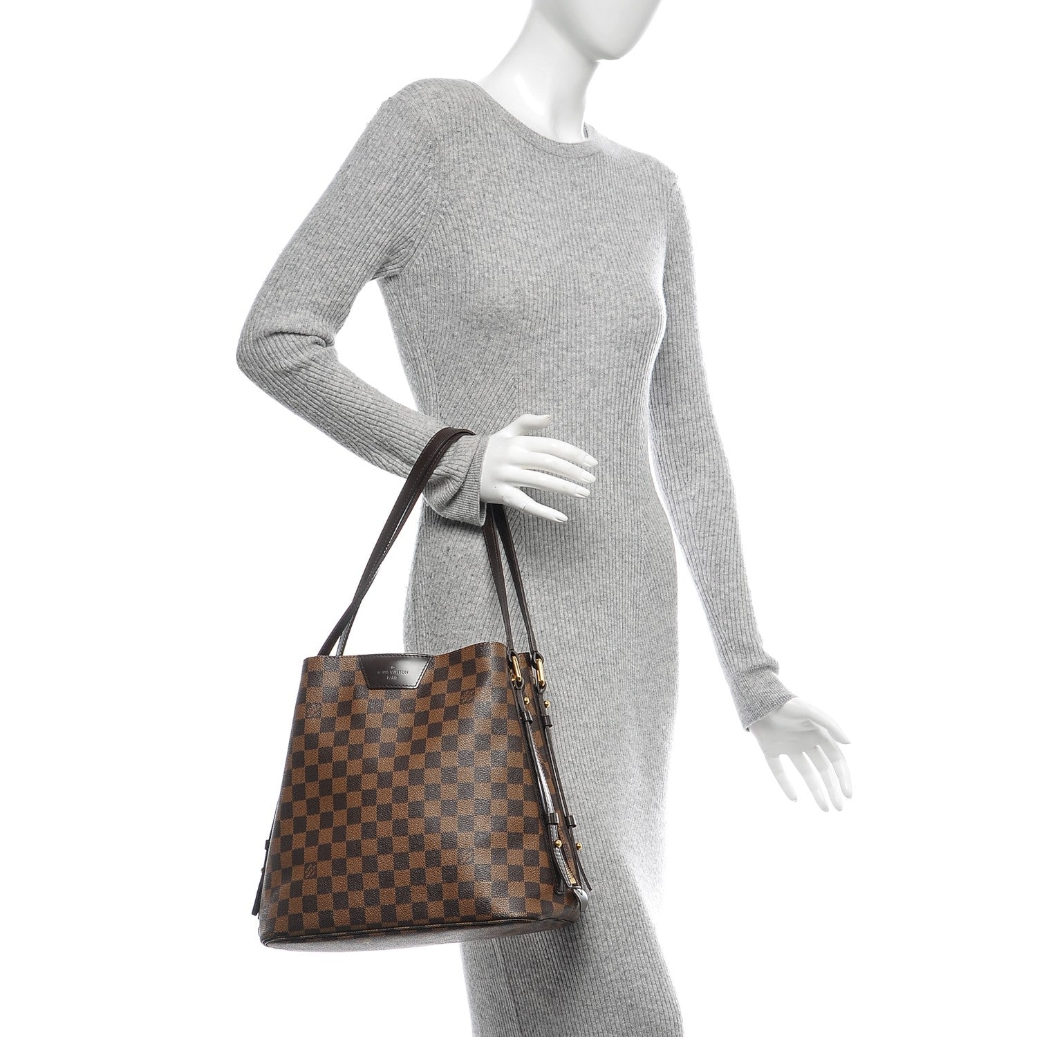 Louis Vuitton Damier Ebene Cabas Rivington 2 of 6