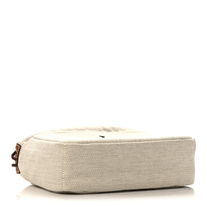 Hermes Canvas Barenia Fourbi 20 PM Pouch Naturel Fauve 4 of 10