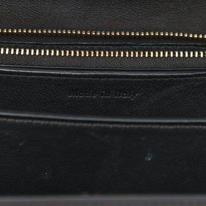 Celine Box Calfskin Medium Classic Box Flap Bag Black 7 of 12