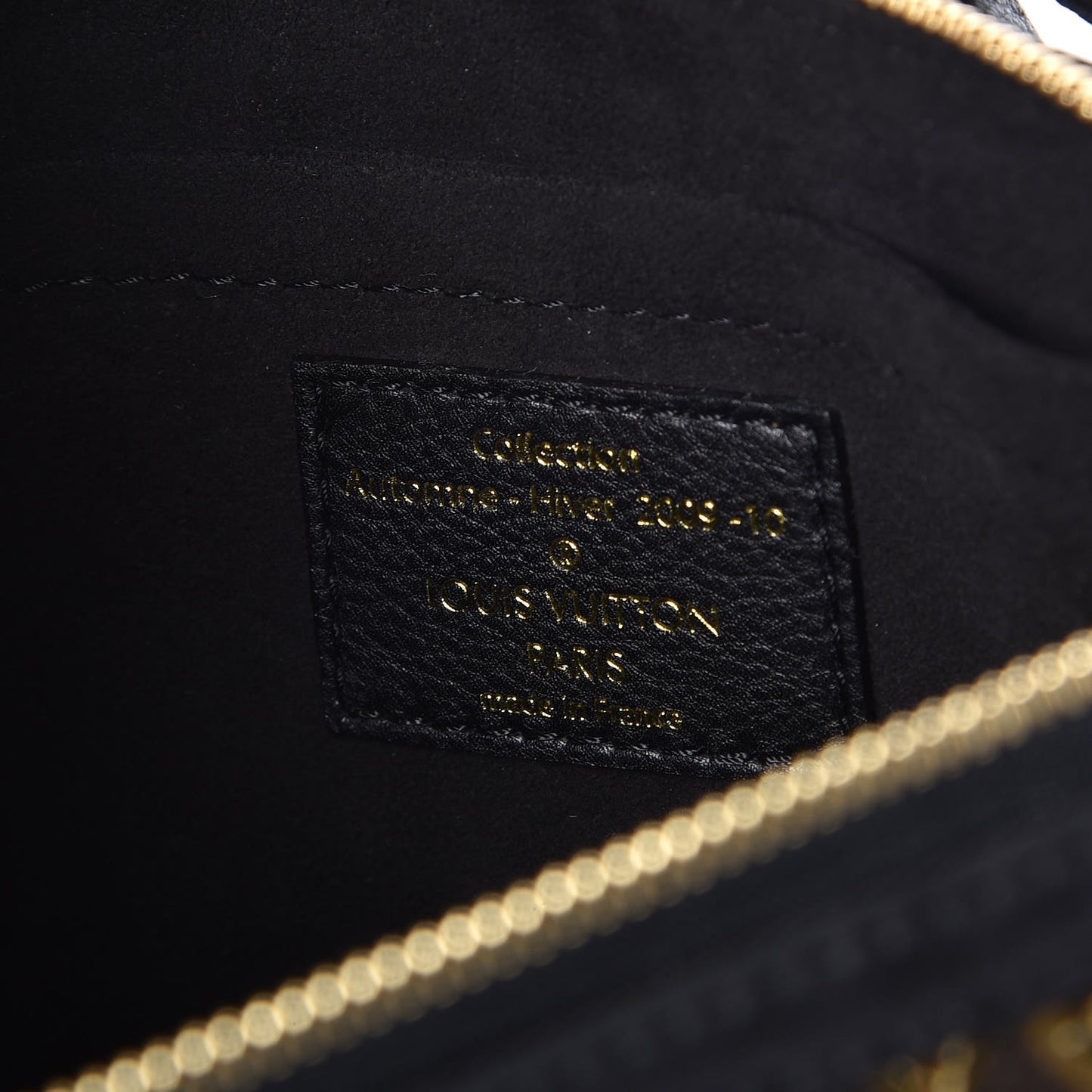 Monogram Sequins Eclipse Pochette Gold