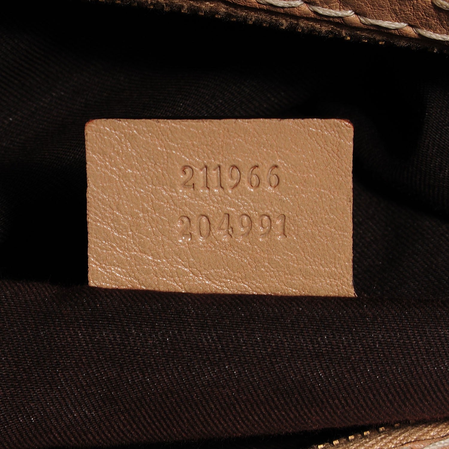 Gucci Monogram Medium Jockey Hobo Beige 6 of 7