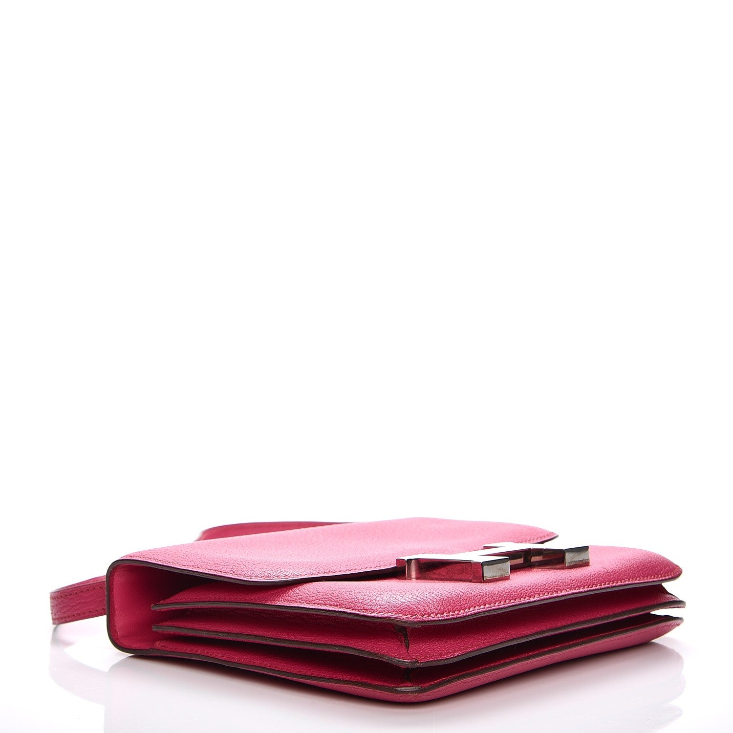 Hermes Chevre Mysore Constance 18 Rose Shocking 4 of 15