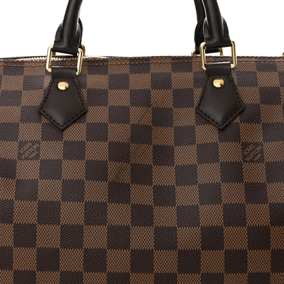 Louis Vuitton Damier Ebene Speedy Bandouliere 30 7 of 13