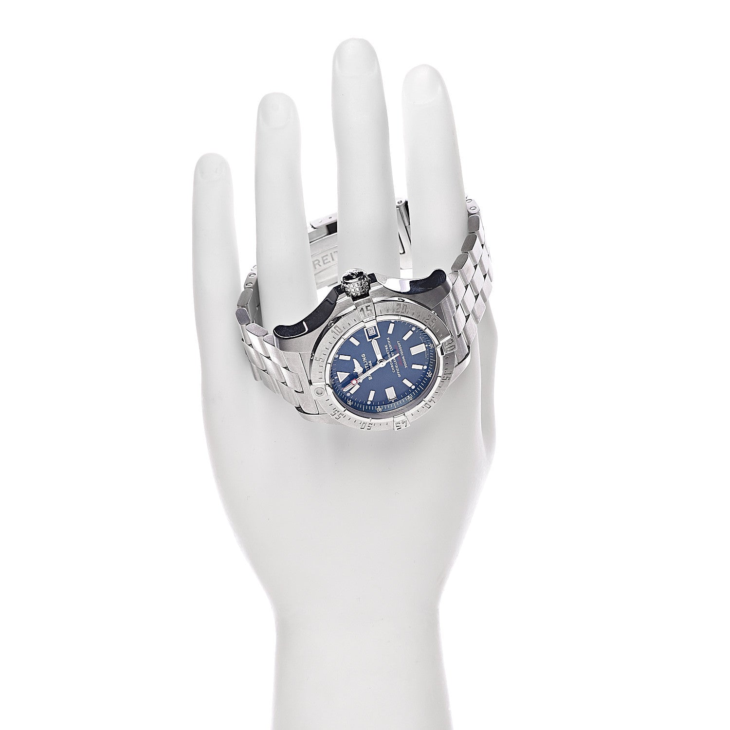 Breitling Stainless Steel 45mm Avenger Seawolf Automatic Watch Blue A1733010 2 of 8