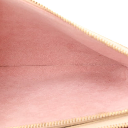 Louis Vuitton Damier Azur Double Zip Pochette 6 of 16