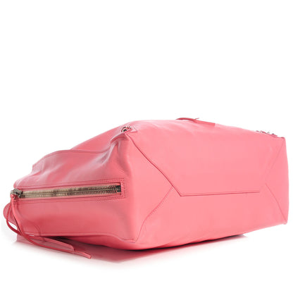Balenciaga Veau Souple Papier A4 Zip Around Rose Flamingo 4 of 10