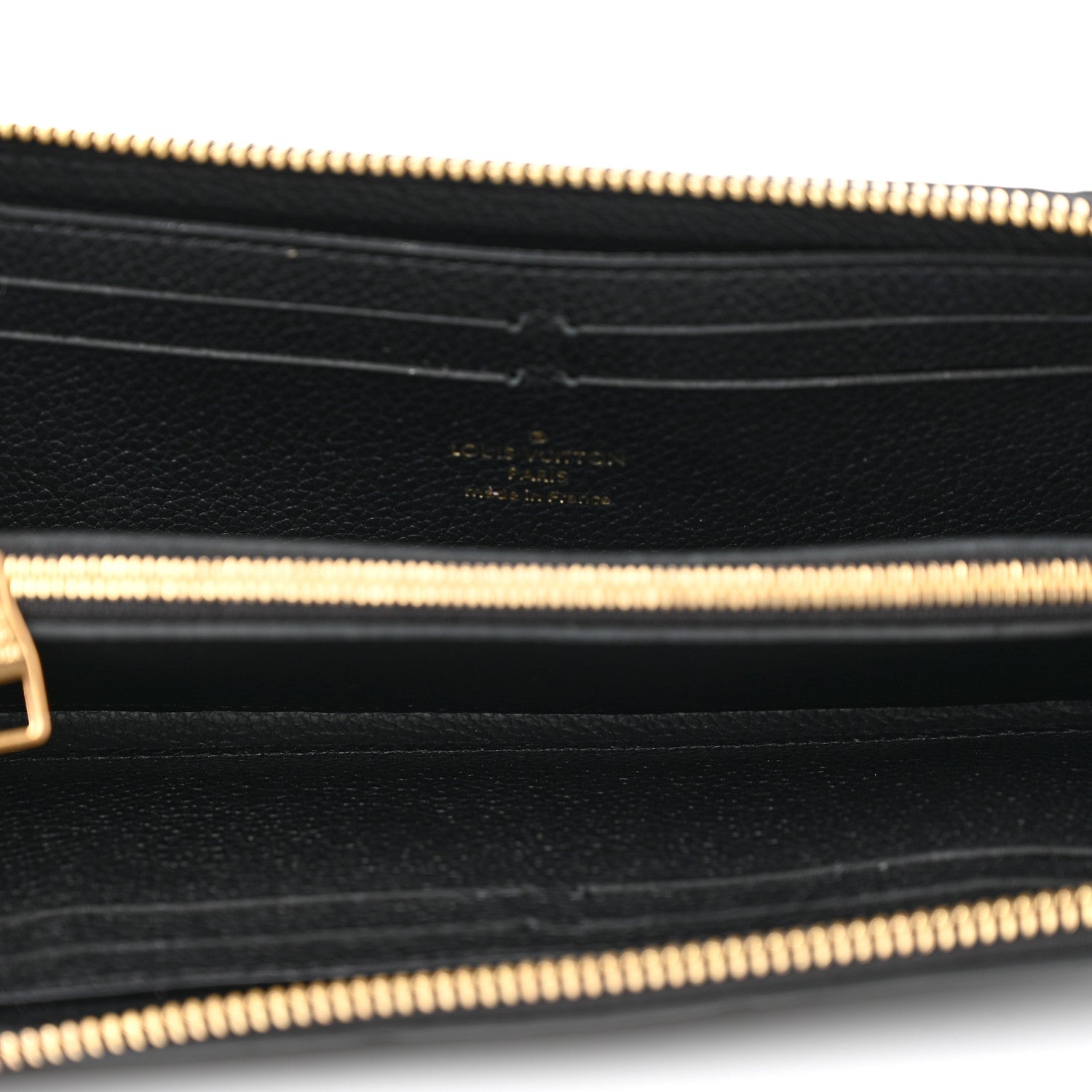 Louis Vuitton Empreinte Clemence Wallet Black 5 of 7