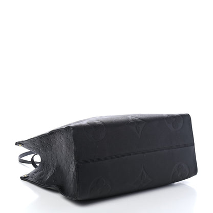 Louis Vuitton Empreinte Monogram Giant Onthego GM Black 3 of 5