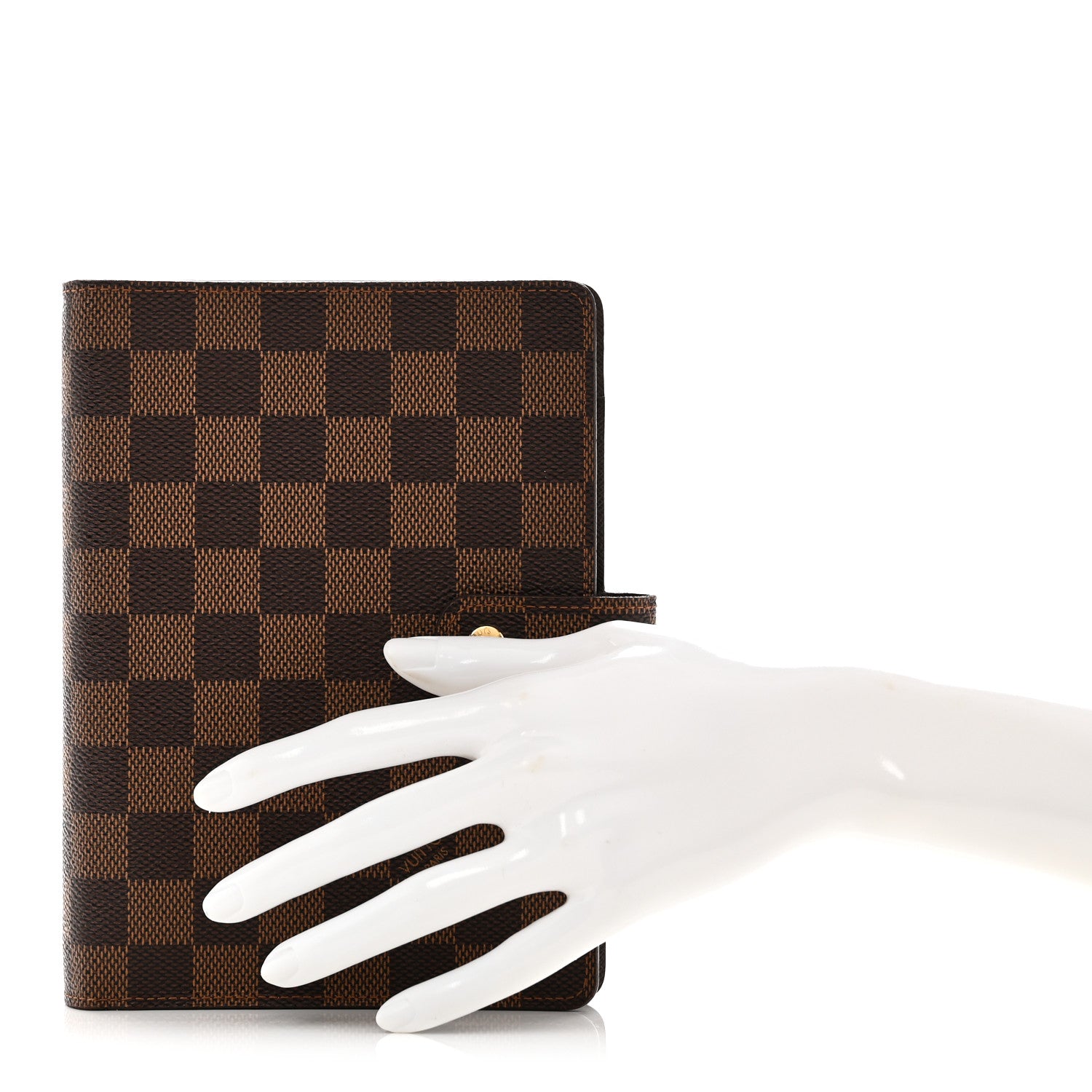 Louis Vuitton Damier Ebene Medium Ring Agenda Cover 2 of 8
