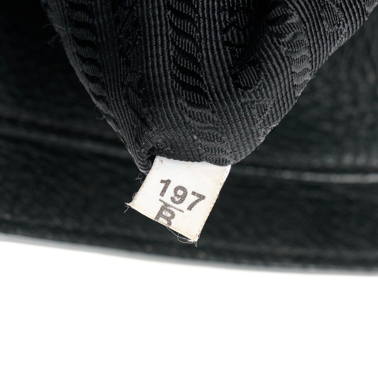 Prada Vitello Phenix Logo Hobo Black 7 of 10