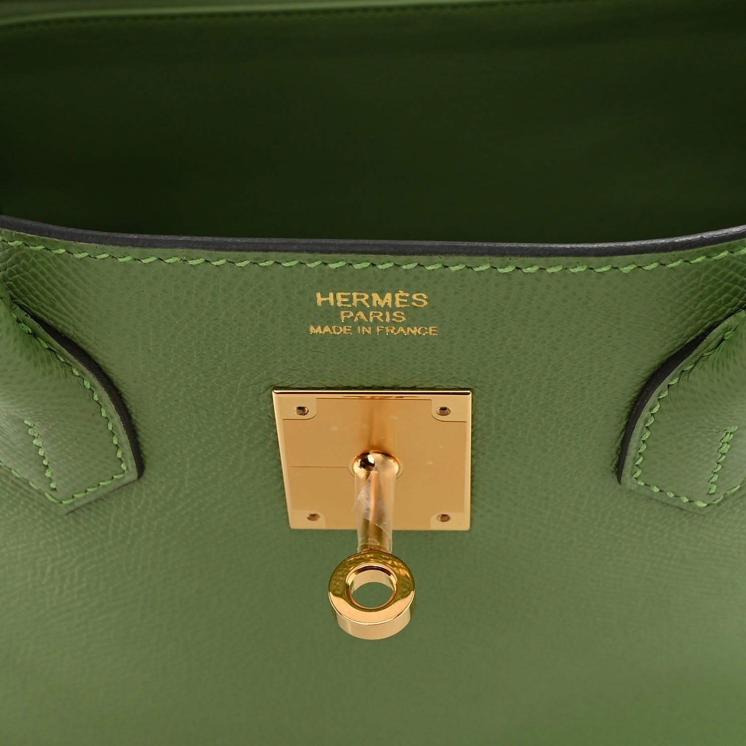 Hermes Epsom BIRKIN 30 Vert Criquet 6 of 12