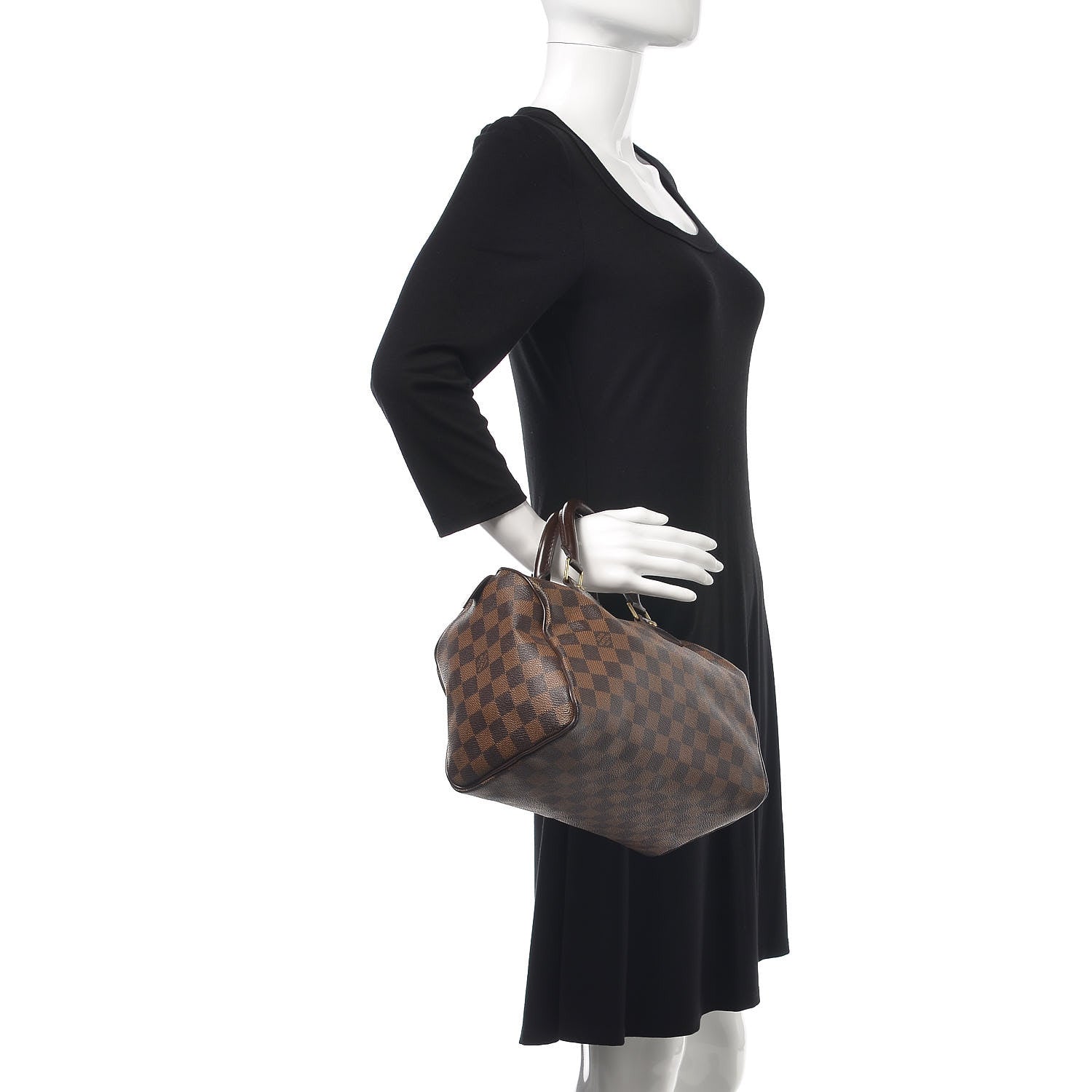 Louis Vuitton Damier Ebene Speedy 25 2 of 13