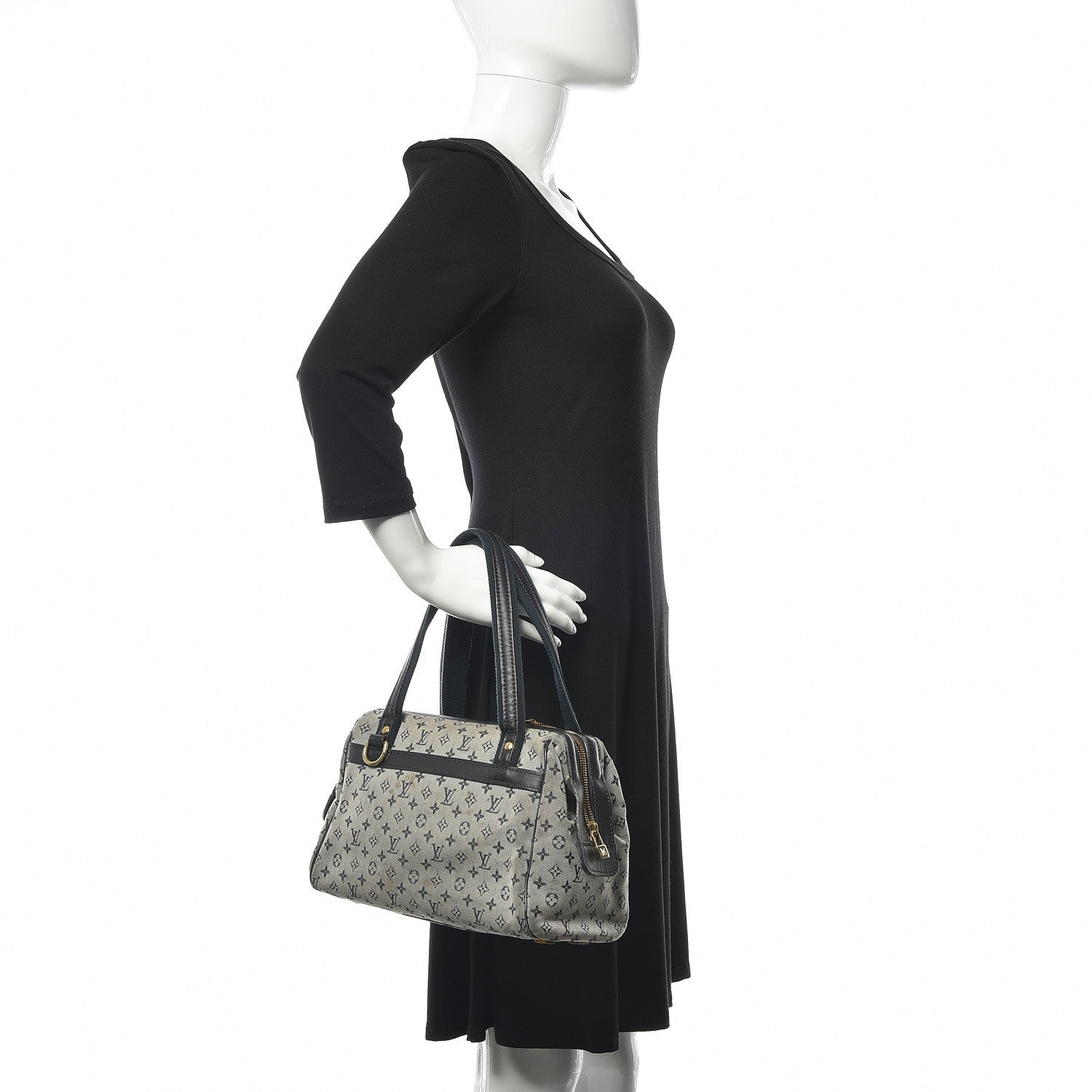 Louis Vuitton Mini Monogram Josephine PM Blue 2 of 18