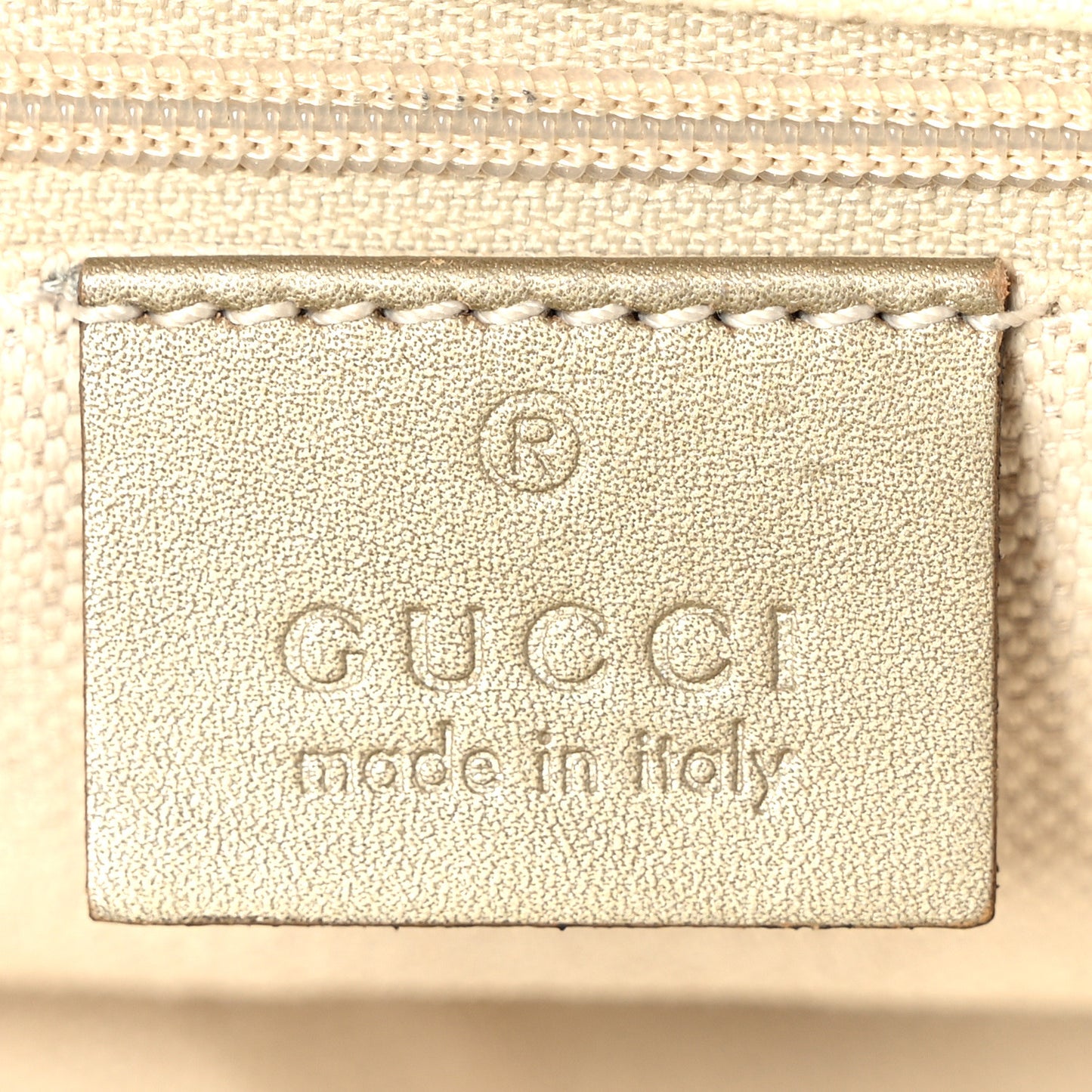 Guccissima Medium Sukey Tote Champagne