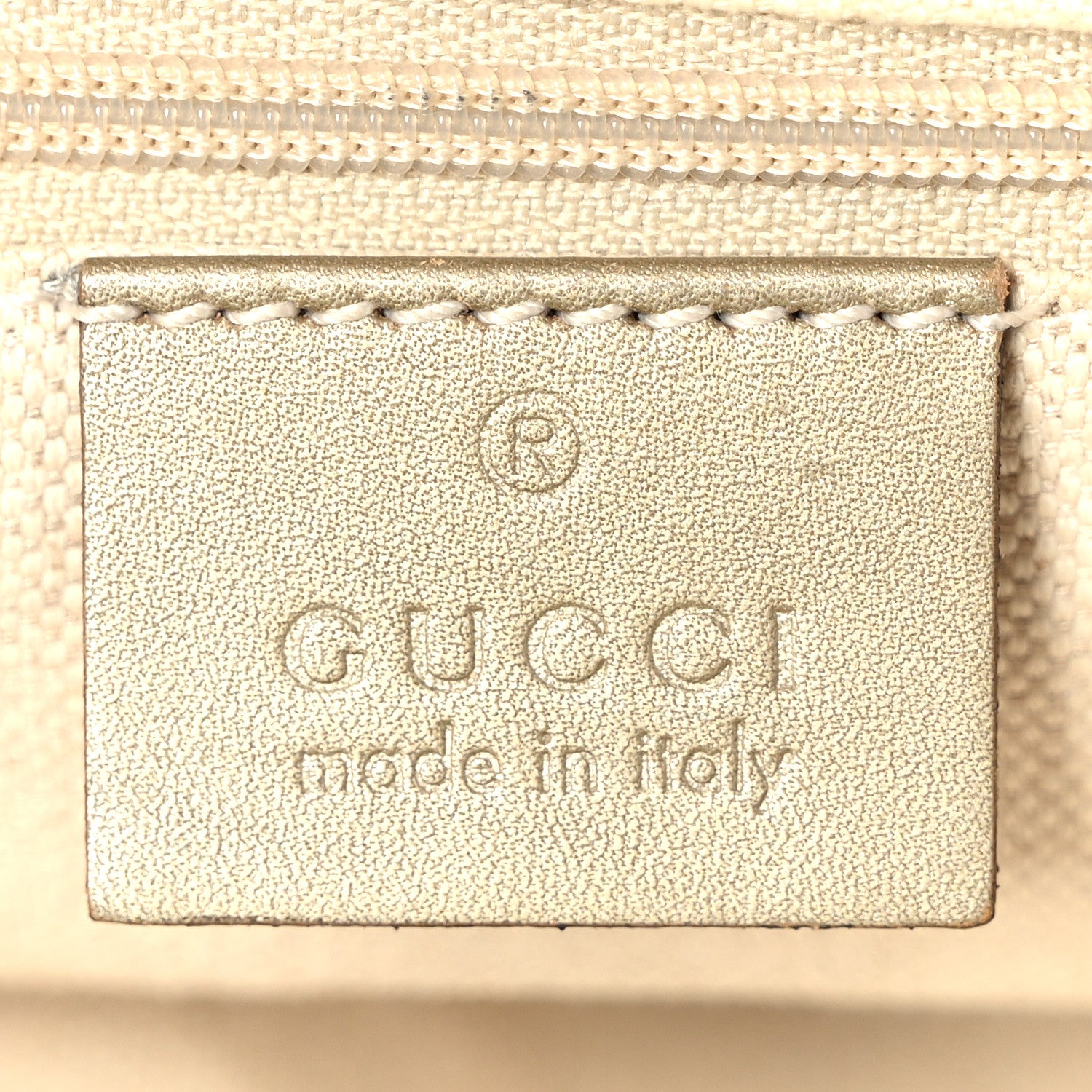 Gucci Guccissima Medium Sukey Tote Champagne 6 of 10