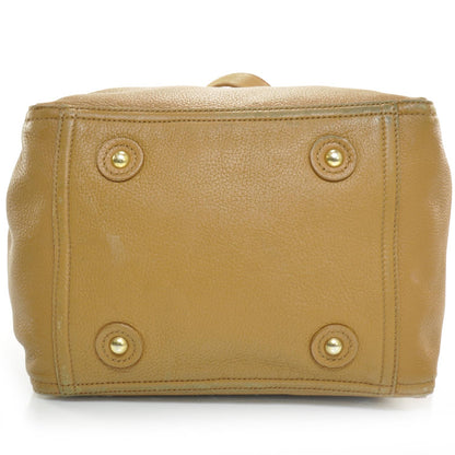 Saint Laurent Leather Downtown Tote Camel 5 of 7