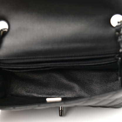 Chanel Lambskin Quilted Mini Rectangular Flap So Black 4 of 10