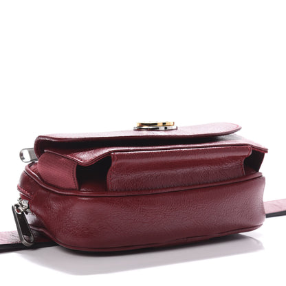 Gucci Fluffy Calfskin Mini Morpheus Belt Bag 70 28 Red 4 of 12