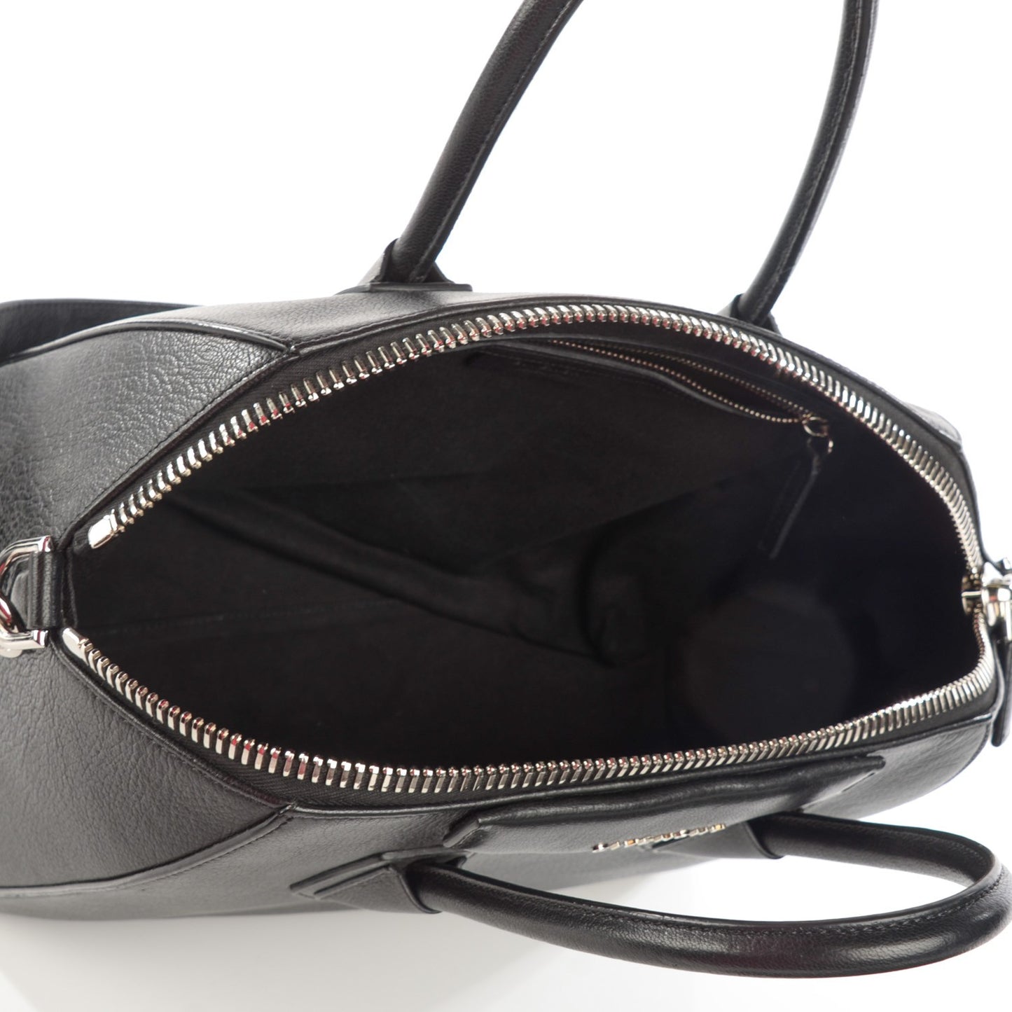 Sugar Goatskin Medium Antigona Black