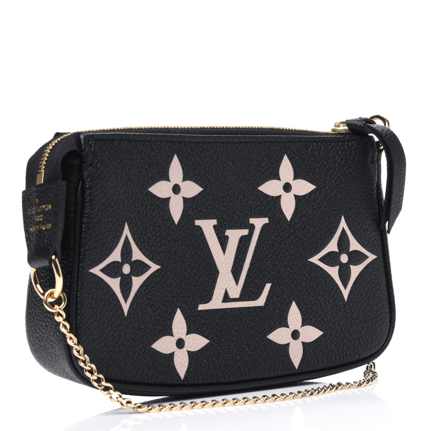Louis Vuitton Empreinte Monogram Giant Mini Pochette Accessories Black 3 of 9
